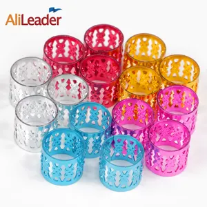 Alileader Wholesale Prijs 5 Kleuren Dreadlock Ring Dreadlocks Kralen Voor Hair Extensions