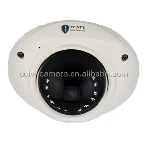 Комнатная и уличная горячая Распродажа 2MP IPC POE H.265 инфракрасная светодиодная камера ночного видения для автобуса, мини аудио IP купольная камера