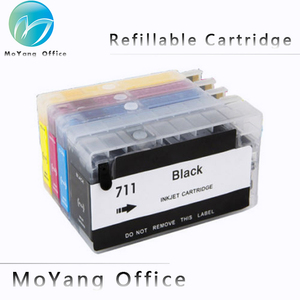 Moyang – réservoir de cartouche rechargeable 711 avec puce ARC Compatible pour imprimante HP designjet T120 T520, achat en vrac - Product Image 1