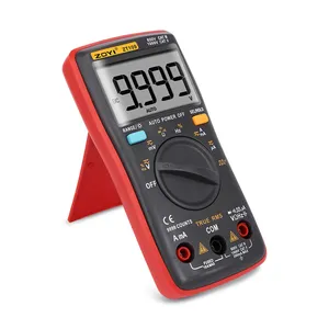 Max Display True-Rms Digitale Multimeter Ce 9999 Telt Voltage Ammeter Ohmmeter Voor Elektricien