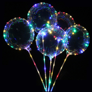 Nuovi <span class=keywords><strong>Palloncini</strong></span> BOBOB Luminosi a LED Colorati che si Illuminano al Buio <span class=keywords><strong>per</strong></span> Decorazioni Matrimoniali con Elio o Aria - Product Image 1