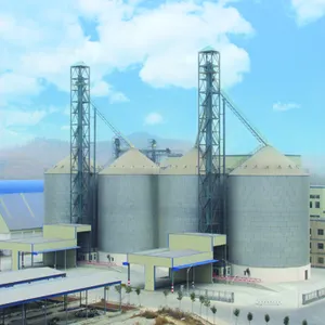 Galvanized steel silo used for storage corn,wheat,rice,peanut,coffee bean,soybean,paddy