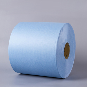 <strong>Blue</strong> Color Industrial Wipe <strong>Roll</strong> Before Car Painting Wipes Car Maintenance Wiping Cloth - Product Image 5