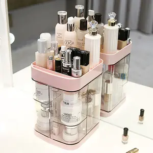 Make Up Organizer Doos Roterende Make Up Organizer Multifunctionele Acryl Make Up Box Organizer