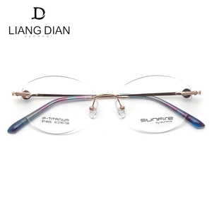 Thiết Kế Mới Phụ Nữ Titan Kính Mắt Không Vành, Thiết Kế Mới 2019 Thời Trang Quang Khung - Product Image 4