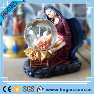 Bola <span class=keywords><strong>de</strong></span> Nieve a medida, Religión Mundo Del Agua, Polyresin Globo <span class=keywords><strong>De</strong></span> Nieve - Product Image 1