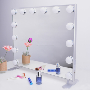 <span class=keywords><strong>LED</strong></span> lighted Vanity <span class=keywords><strong>Hollywood</strong></span> vestir maquillaje Peluqueria espejo de vanidad con bombilla <span class=keywords><strong>luces</strong></span> - Product Image 2