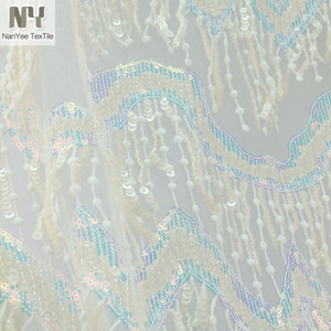 Vải Dệt Kim Đính Kim Sa Chất Lượng Tốt Nanyee Dệt - Product Image 2