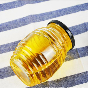 <span class=keywords><strong>Bocaux</strong></span> en verre de 100ml/200ml, nid d'abeille, vide, décoratif, avec couvercle, 10 pièces - Product Image 2