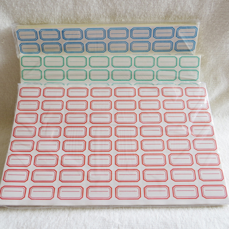 Customized Multi Color Printing Paper Shipping Label, Durable Adhesive Sticker for Packing Box