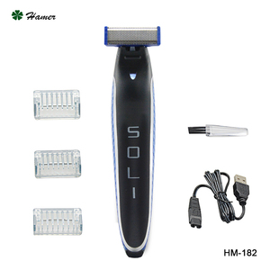 Según lo visto como en la TV eléctrico micro táctil hombres iluminado recargable pelo trimmer con luz LED - Product Image 1