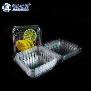 Caja de frutas de arándanos Forma al vacío PET Plástico <span class=keywords><strong>Clamshell</strong></span> Embalaje Cajas de plástico elegantes - Product Image 3