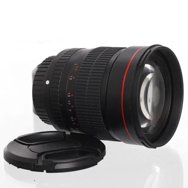 Objectif canon — appareil photo reflex numérique, objectif 85mm f/1.4 pour appareil photo D750 de Nikon