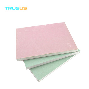 Plaque <span class=keywords><strong>de</strong></span> plâtre ignifuge pour plafond, norme européenne, panneau <span class=keywords><strong>de</strong></span> cloison sèche décoratif, épaisseur 9-16 mm, certifié CE pour un style moderne - Product Image 2