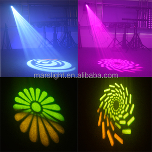 Chuyên nghiệp Led chiếu sáng ánh sáng sân khấu 9 màu <span class=keywords><strong>gobo</strong></span> có thể thay đổi 80 wát LED Scanner ánh sáng cho <span class=keywords><strong>DJ</strong></span> Disco bar - Product Image 3