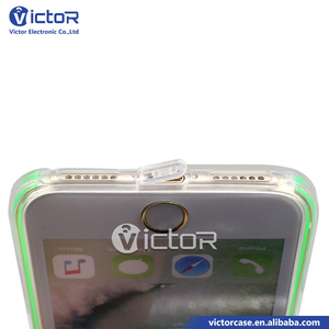 Compra a granel de China estuche del teléfono móvil de TPU transparente y PC colorido con enchufe del polvo <span class=keywords><strong>Para</strong></span> <span class=keywords><strong>iPhone</strong></span> 7 - Product Image 5