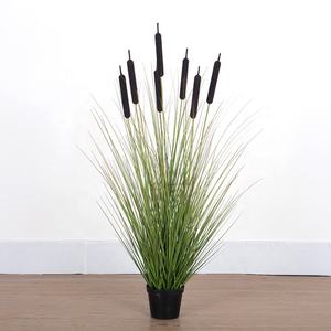 来自中国的高品质塑料人造洋葱草装饰植物批发 - Product Image 2