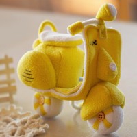 Fabrication de jouets en peluche, jouet moto en peluche, jouets moto en peluche