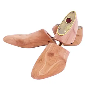 Pieno personalizzato Ultimo Albero di Scarpa In Legno di Cedro Rosso/Display Scarpa dura Produttore per le scarpe uomo/scarpa dura-ST09S