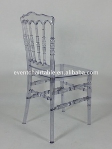 Chaise à roulette en plastique transparent, décoration pour événement, mariage, fête, hôtel, salle à manger, 1 pièce - Product Image 4