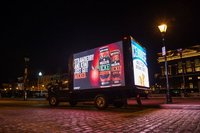 Console Mobile pour camion, remorque et voiture, écran LED P6, 10 pièces