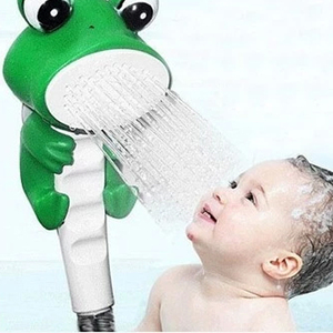 Eco-Friendly simpatico cartone animato animale bambino pioggia doccia lucido in plastica cromata rubinetto termostatico singolo per uso alberghiero - Product Image 2