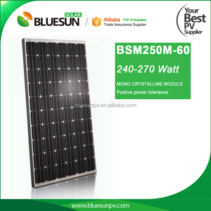 Bluesun panel solar monocristalino fabricantes ee.uu. 250 w 260 w módulos - Product Image 1