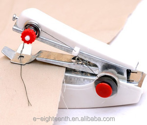 <strong>Portable</strong> Cordless Mini Hand-Held <strong>Sewing</strong> <strong>Machine</strong> New for Simple Style Square Shape Clothes 3mm Plastic Thickness Needlework - Product Image 2