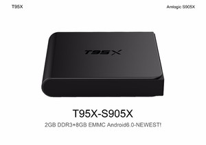 Mundo Max Tv Box Amlogic T95X S905X Mali-450 1 Gb (2 Gb)/8 Gb Android 6.0 Marshmallow Caja de la Tv inteligente - Product Image 3