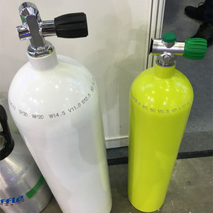 KJ Usine Vente Directe ISO 7866 5L 7L 11L <span class=keywords><strong>Plongée</strong></span> sous-marine Réservoir En Aluminium Avec Pression De Fonctionnement 200bar - Product Image 4