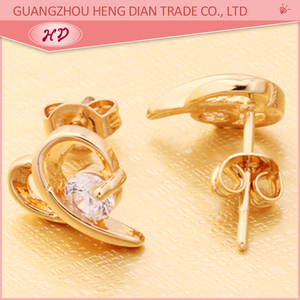 Fashion Design Antique <strong>Fake</strong> <strong>Diamond</strong> Stud <strong>Earrings</strong> - Product Image 3