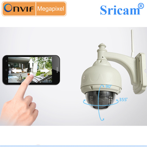 <span class=keywords><strong>Sricam</strong></span> SP015 HD 1.0 Mega Pixel IP66 Impermeable Inalámbrica Wifi IR Domo Kamera IP - Product Image 2