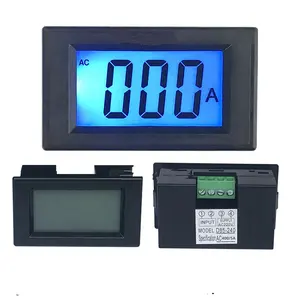 D85-240 LCD AC Misuratore di Corrente Digitale Amperometro Amp Tester di Pannello