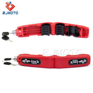 <span class=keywords><strong>Poignée</strong></span> de guidon en caoutchouc, avec serrure à glissière pour Scooters, moto et atv - Product Image 4