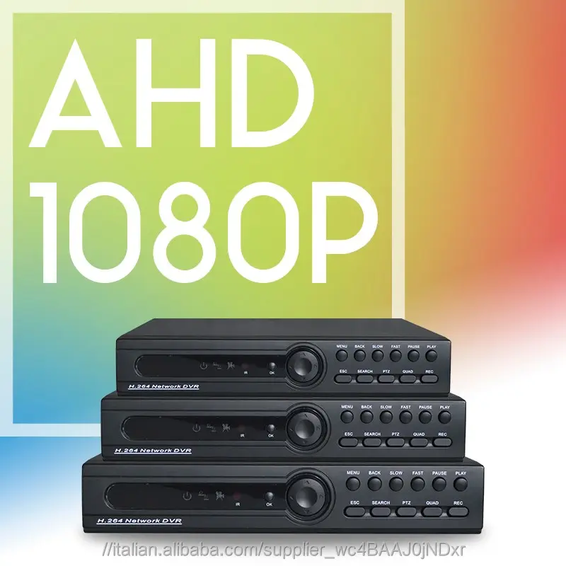 FHD 1080 p DVR 16 Canali H.264 per AHD visore CCTV sistema di telecamere di rete standalone DVR