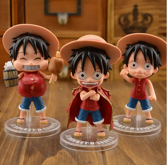 Monkey D Luffy Law 5e Jubileumeditie "One Pieces" Actiefiguur