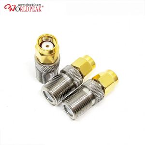 Connettore per cavo coassiale rf di alta qualità Rp Sma tipo maschio a F femmina Jack adapter - Product Image 6