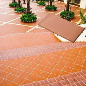 Fatto a mano pavimento passo di terracotta produttori di piastrelle - Product Image 1