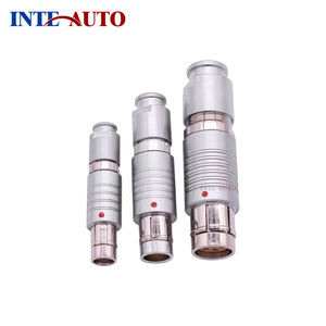 S104A040-80 + Ronde Connector, Vergrendeling, Core 104 Serie, Kabel Mount Plug, 3 Contacten, soldeer Pin, Push-Pull - Product Image 2