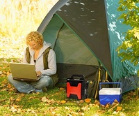 Générateur électrique Portable 300W, onduleur pour panneaux solaires