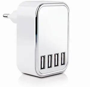 KC-cargador rápido SAA de 5V, 4,5a, 22,5 W, 4 puertos USB, montaje en pared, certificado CE, oferta de fábrica