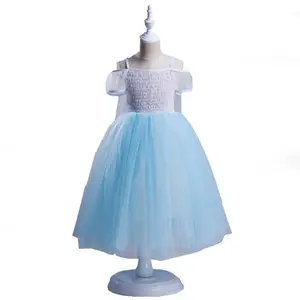 Hao Baby The Girl Princess Dress Europe And The United States Girls Dress Bitter Fleabane Child Skirt Of The Girls