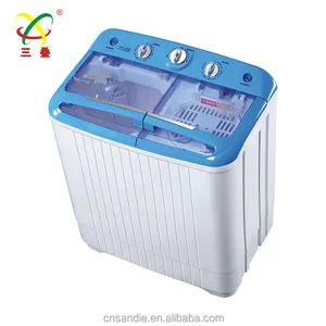 SANDIE ISO9001 CE Giấy Chứng Nhận Sản Xuất Tại Trung Quốc Bán Tự Động Tiếng Ồn Thấp Twin Tub Mini Máy Giặt