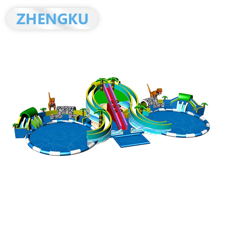 Мини-платье для детей кружевное небольшой надувной водный парк отдыха воды раздувное скольжение воды тематических парков