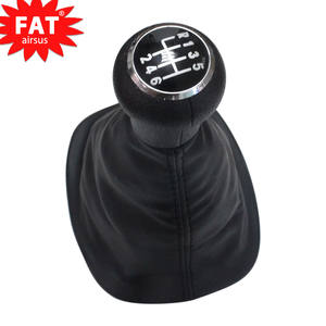 Gear Shift Knob Boot Lever Handle Stick Penutup Kepala <span class=keywords><strong>CA</strong></span> Bagian untuk Skoda Fabia - Product Image 2