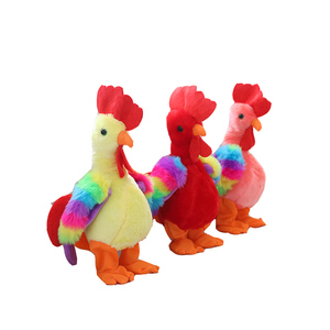 Offre Spéciale jouet en peluche coq en peluche coloré électrique de conception intéressante pour chanter et danser - Product Image 2