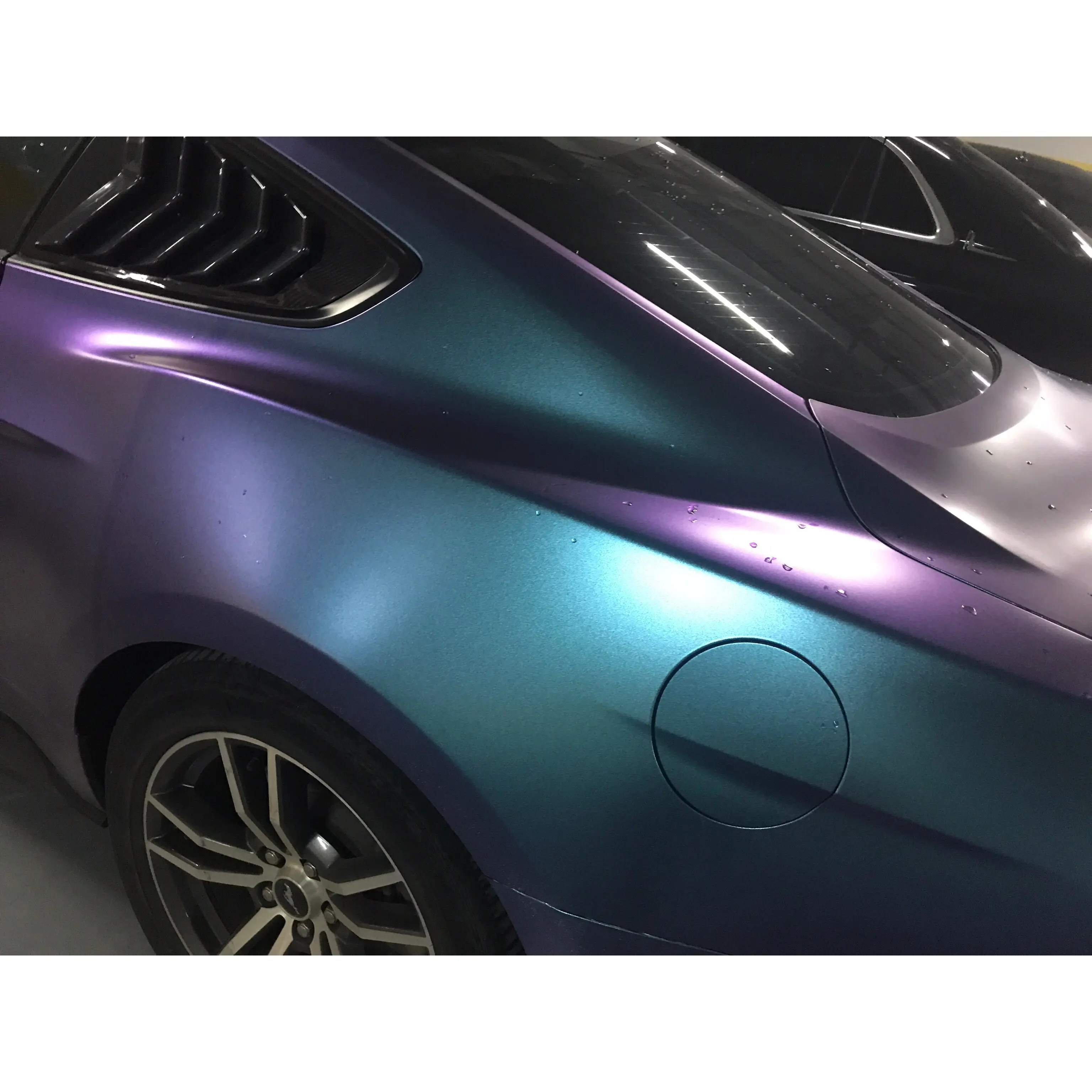 Фиолетовая сменная синяя специальная автомобильная виниловая пленка-хамелеон, цветная Тонировочная пленка для окна