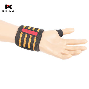 Tali Pergelangan Tangan Angkat Berat Kustom Crossfit Angkat Beban Gym Membungkus - Product Image 4