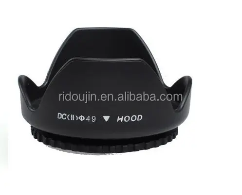 49Mm Ống Kính Xoắn Ốc Hood Hình Dạng Hoa Tulip Phổ Quát Cho Tất Cả Các Máy Ảnh Thương Hiệu