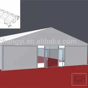 Tenda de eventos casamento transparente ao ar livre,